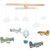 Jabadabado Mobile Airplane Goud