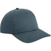 Beechfield 'Urbanwear 5 Panel Snapback' Donkergrijs