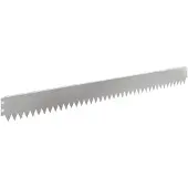 vidaXL Graskantafboording, 50 stuks, 103 x 10 cm, staal, zilver