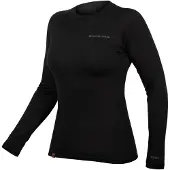 Endura Women's Long Sleeve Jersey Blend BaaBaa Black