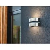 Lutec Rvs Wandlamp Maya Uniek Design