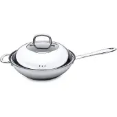 Berghoff Wok met deksel met non-stick 28 cm - Collect & Cook