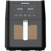Heinner Heteluchtfriteuse – 1500–1800W – 7L Capaciteit – Digitaal Display – Touchbediening – Temperatuur 40–200°C – 10 Functies – Dehydrateren – Keep Warm – Zwart
