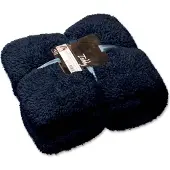 Unique living Plaid Teddy Dark Blue Donkerblauw