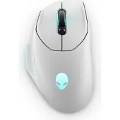 Dell AW620M - Muis rechtshandig - optisch - 7 knoppen - draadloos, met bekabeling - USB, 2.4 GHz - maanverlichting - detailhandel - doos