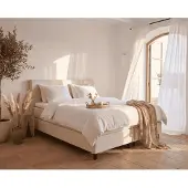 Beddenleeuw Boxspring Fieke 140x200 | Twijfelaar | Bed 140x200 |