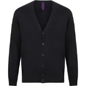 Henbury W722 Men´s Lightweight V-Neck Cardigan