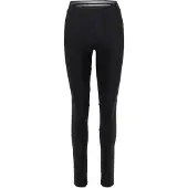 Agu Essential - Fietsbroek Dames - Wielrenbroek met zeem - Groen - M - Comfort heupband - Platgestikte naden - Siliconen gripper - Reflecterend