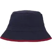 Neutral Reversible Bucket Hat NE93061 - Navy/Bordeaux - M/L