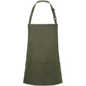 Karlowsky Korte schort met bib Basic