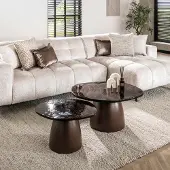 Hoyz Collection salontafel eclipse set-2 antiek finish
