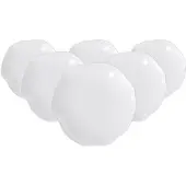 Villeroy & Boch Ontbijt-/ Dessertbord Pura Wit Ø22 cm (Set van 6)