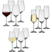 Villeroy & Boch Wein- und Sektgläser Voice Basic Set van 12