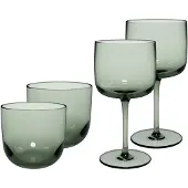 Villeroy & Boch Wein- und Wassergläser Like Glass Set van 4