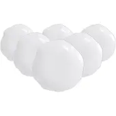 Villeroy & Boch Ontbijtbord Pura Wit Ø17 cm (Set van 6)