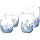 Like. by Villeroy & Boch Wasser- und Longdrinkglas-Set Like Confetti Set van 4