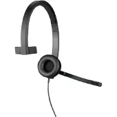 Logitech Micro-headset - bedraad - USB-A - - H570e - Micro-headset - over-ear - bedraad - USB-A - Gecertificeerd voor Microsoft