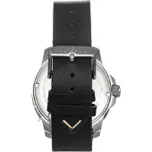 Nautis Dive Pro 200 horloge met leren band en datum