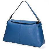 Roberta Rossi Dames Schoudertas Echt Leer Dollar Verstelbare Draagriem Italy Beige UNICA 33x19x12 cm