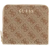 GUESS Portemonnee 'Jessa' karamel / brokaat