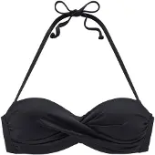LASCANA Bikinitop 'Sofia' zwart