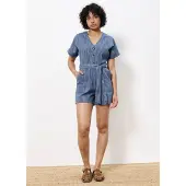 FRNCH Adila playsuit gestreept