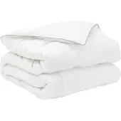 vidaXL Dekbedset met kussen Wit 155 x 220 cm Katoen, Bamboe, Polyester