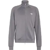 Adidas Originals Sweatvest 'Trefoil Essentials' stone grey / wit