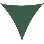 vidaXL Zonneschermdoek Donkergroen 2x2x2 m 100% Polyester Oxford