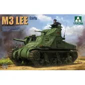 Takom Modelbouwpakket Militaire voertuigen - 2085 M3 Lee WWII - Amerikaanse Medium Tank Plastic - 1:35 - Modelbouw
