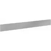 vidaXL Gazonrand 50 st 100 x 12 cm Staal Zilverkleurig