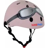 Kiddimoto helm Goggle Pastel Pink