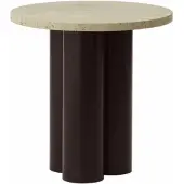 Normann Copenhagen Bijzettafel Dit Table Brown Travertine Light