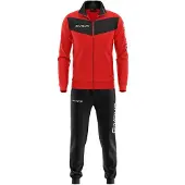 Givova Multisport Trainingspak - - TUTA VISA - Jongens - Rood/Blauw - 100% Polyester