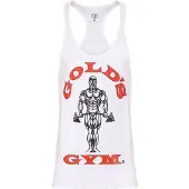 Gold's Gym GGVST003 Muscle Joe Premium String Vest - White - S