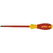 Wiha Schroevendraaier SoftFinish electric sleufkop 2,5 x 75 mm op blisterverpakking - 38009