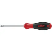 Wiha Schroevendraaier SoftFinish Phillips PH2 x 100 mm met ronde schacht op blisterverpakking - 39603