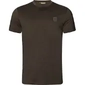 Härkila - Base All Season S/S T-Shirt - Merinoshirt 3XL, bruin