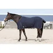 Harry's Horse Honeycomb zomerdeken Kleur: navy blue, Onderlengte: 115 cm