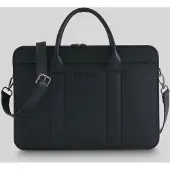 Ogo Business - Laptoptas - Zwart - Ritssluiting - Afneembare schouderriem