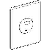 GROHE Skate - Bedieningsplaat, chroom 42303000