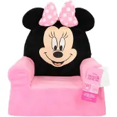 Disney Minnie Mouse Pluche Stoel - 3D - Voor de kinderkamer - Roze