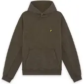 Lyle & Scott Sweatshirt 'Heavy Laundered' geel / donkergroen / zwart