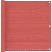 vidaXL Balkonscherm Terracotta 90 x 700 cm HDPE en Aluminium