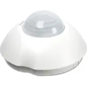 Wallair 1SPSP015 Bewegingsmelder (plafond) Opbouw (op product), Opbouw (op muur) 360 ° Relais Wit IP20