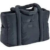 Beaba Puffy Paris Luiertas - 25L - Verzorgingstas - Incl. Verzorgingsmatje & Koelvak - 10 vakken - Grijs - Dark Heather Grey