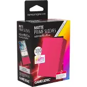 GameGenic Prime Matte Sleeves 66x91mm Rood (100 stuks) - Boxed