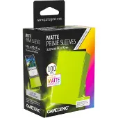 GameGenic Prime Matte Sleeves 66x91mm Lime (100 stuks) - Boxed