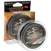 Mikado Nihonto Octa Gevlochten Vislijn 150 M Zwart 0.120 mm