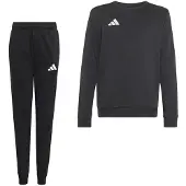 Adidas Entrada 26 Crew Sweater Joggingpak Kids Zwart Wit